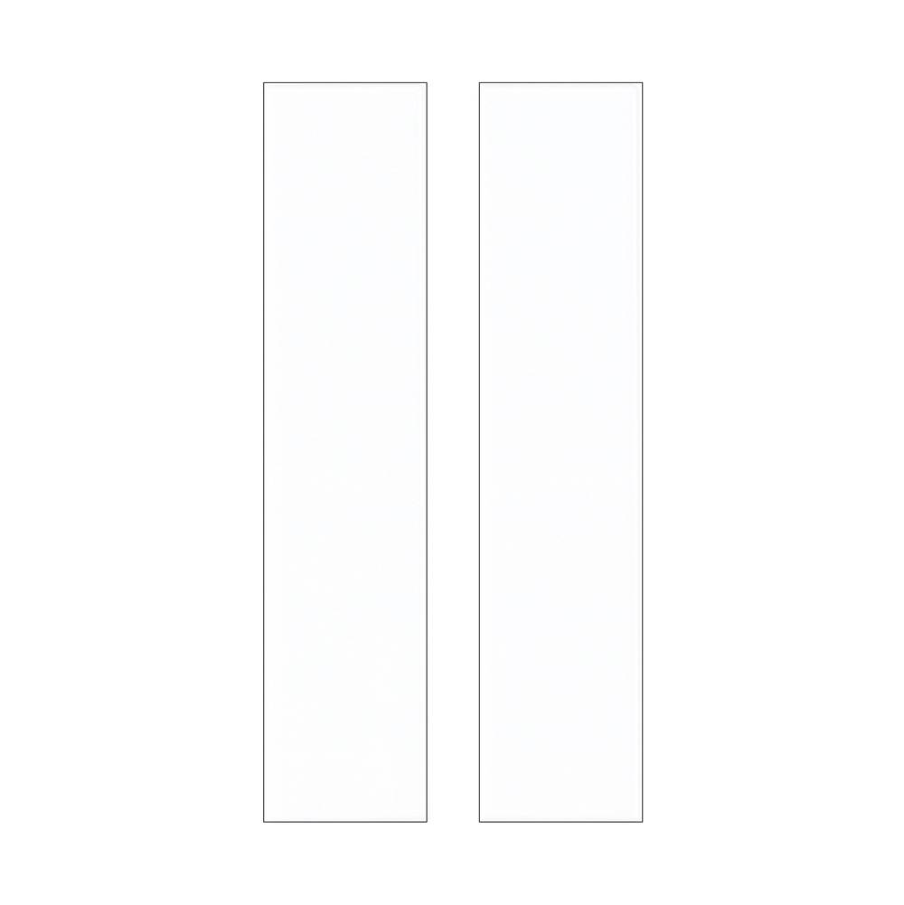 Generation Lighting Address Light Collection Traditional White Plastic Two Blank 1/2 Address Tiles