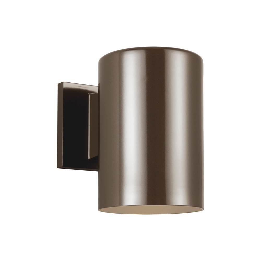 Visual Comfort Studio Collection Outdoor Cylinders Small LED Wall Lantern