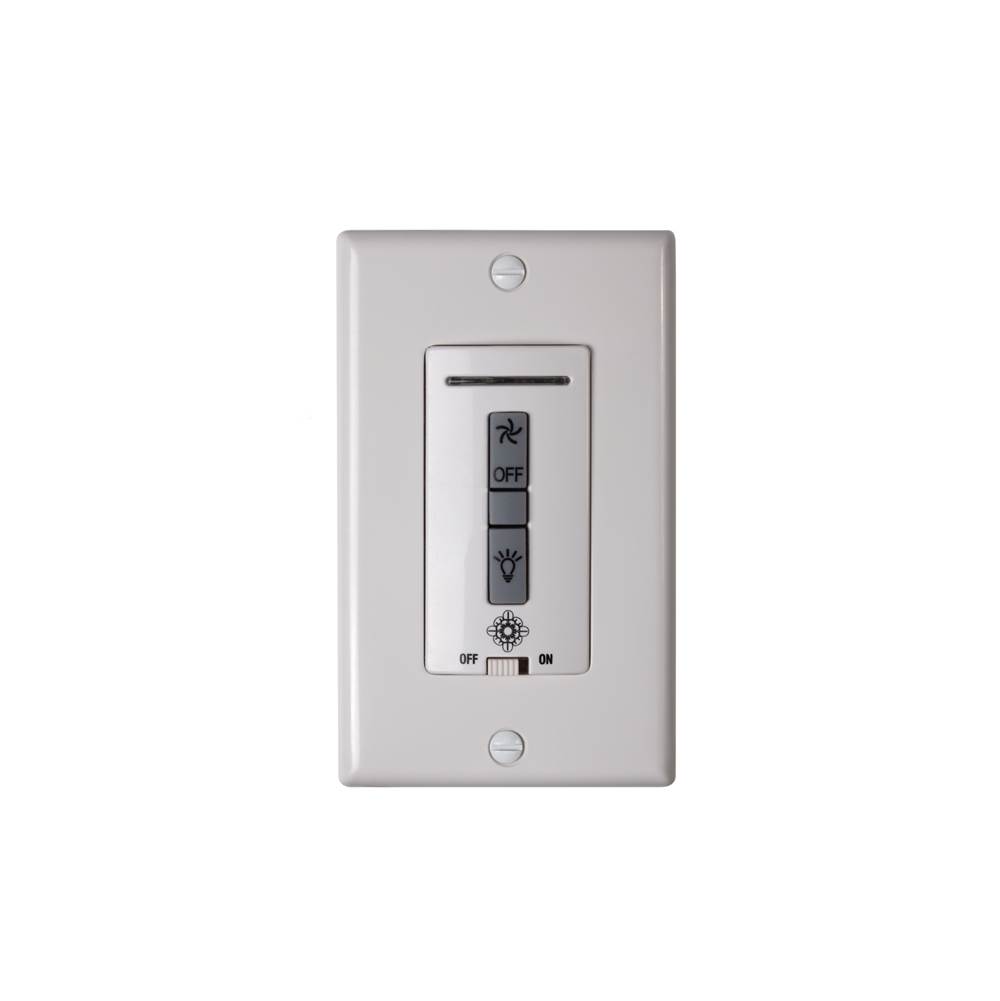 Visual Comfort Fan Collection Hardwired remote WALL CONTROL ONLY. Fan speed and downlight control.