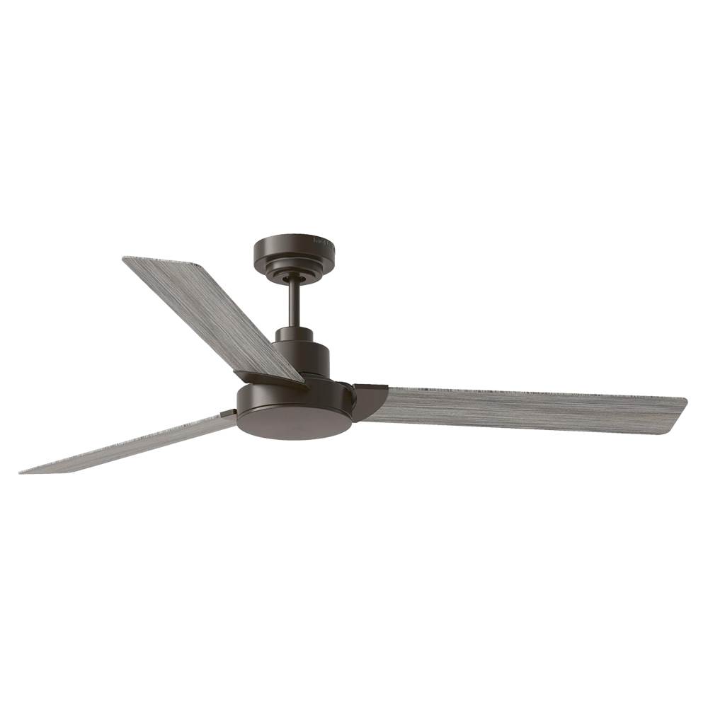 Generation Lighting Jovie 58'' Indoor/Outdoor Aged Pewter Ceiling Fan with Handheld / Wall Mountable Remote Control and Reversible Motor