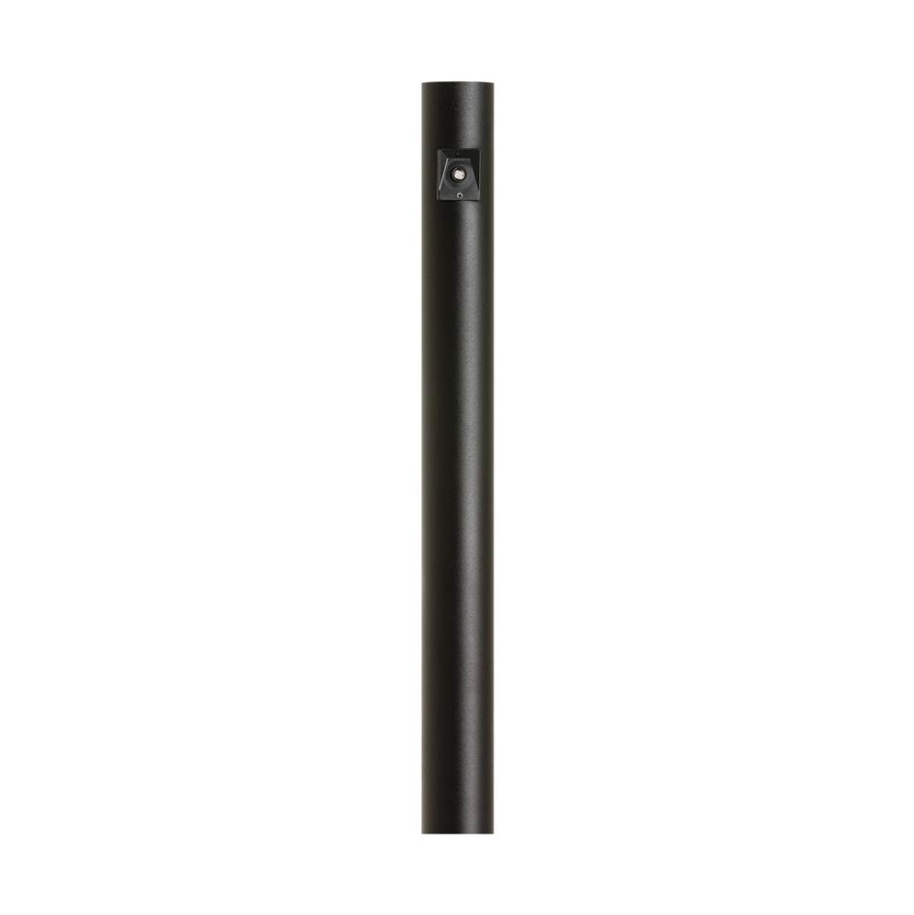 Generation Lighting Outdoor Posts Traditional -Light Outdoor Exterior Aluminum Post With Photo Cell In Black Finish