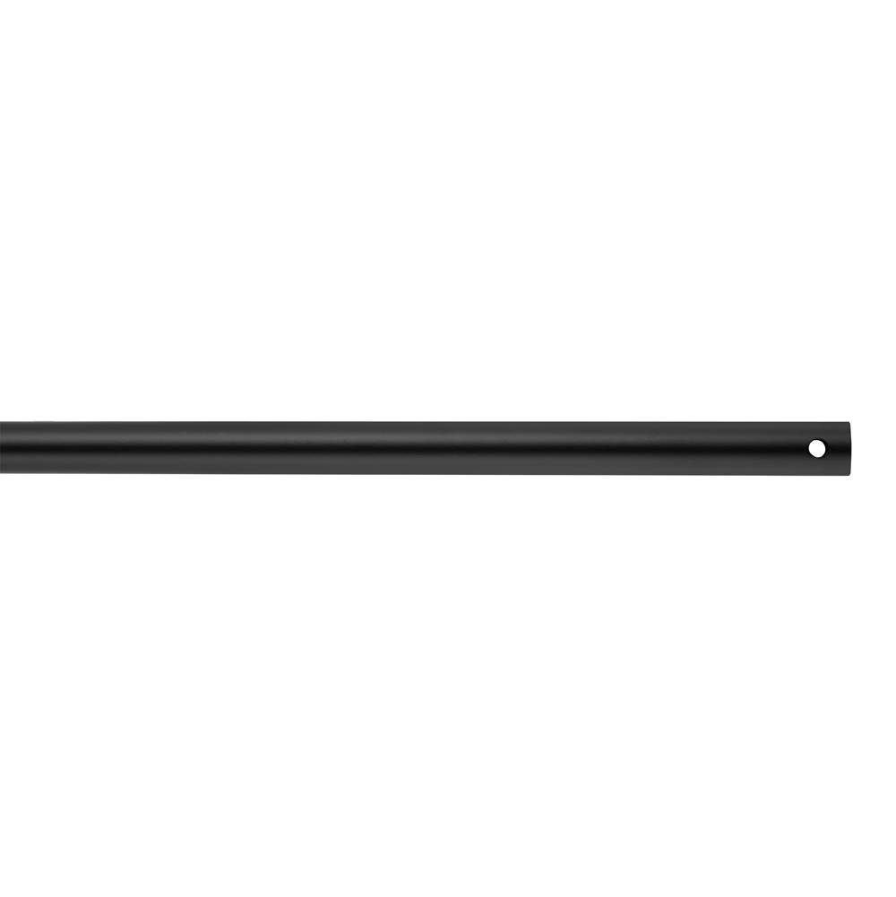 Visual Comfort Fan Collection 48'' Coastal Downrod in Midnight Black
