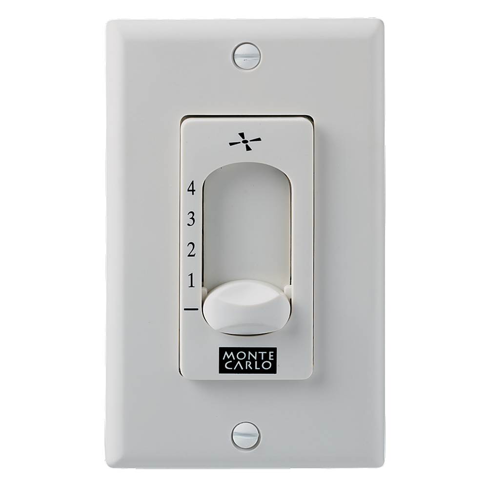 Visual Comfort Fan Collection Wall Control in White