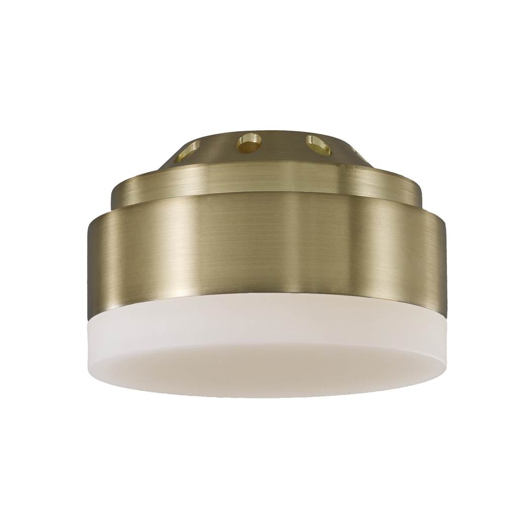 Visual Comfort Fan Collection Aspen LED Light Kit in Burnished Brass