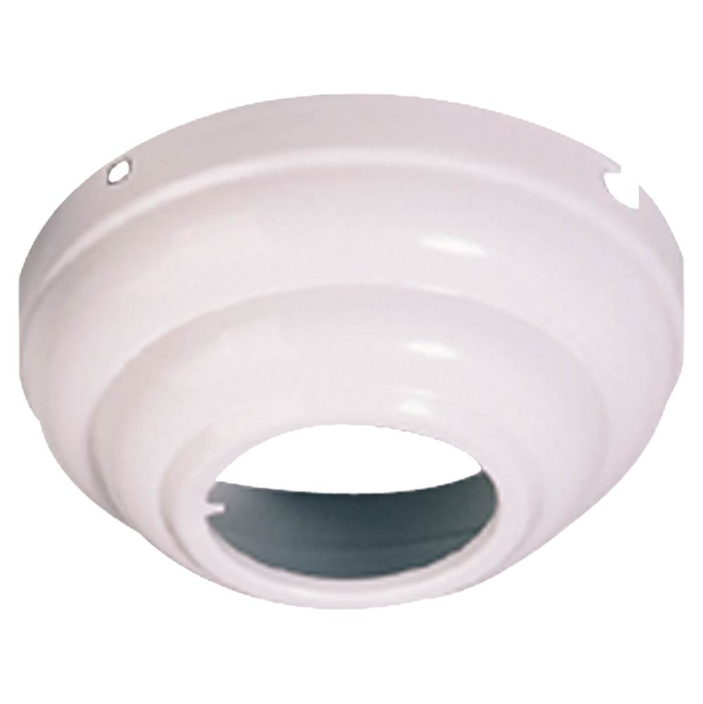 Visual Comfort Fan Collection Slope Ceiling Adapter in White