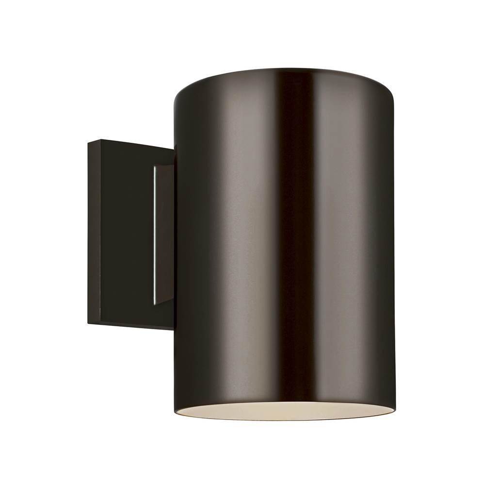 Visual Comfort Studio Collection Outdoor Cylinders Small One Light Outdoor Wall Lantern