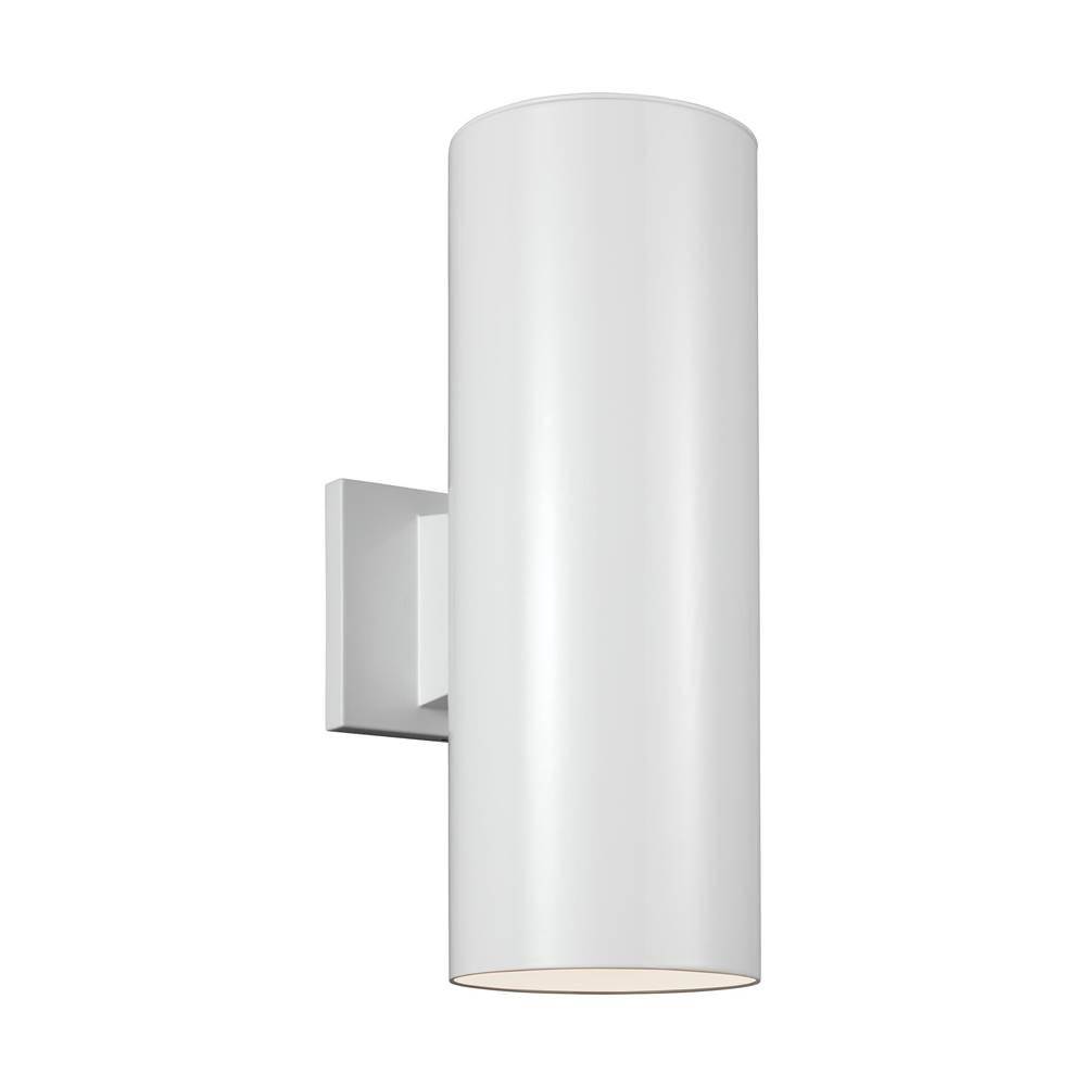 Visual Comfort Studio Collection Outdoor Cylinders Small Two Light Outdoor Wall Lantern