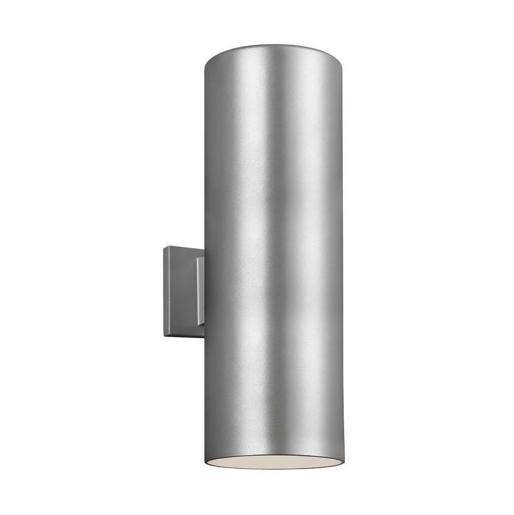 Visual Comfort Studio Collection Outdoor Cylinders Large Two Light Outdoor Wall Lantern